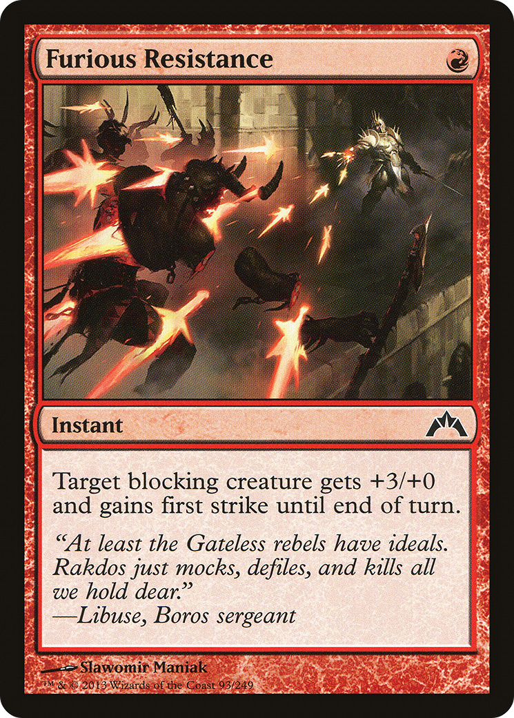 Furious Resistance (GTC-093)