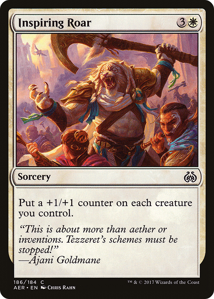 Inspiring Roar (AER-186) Foil