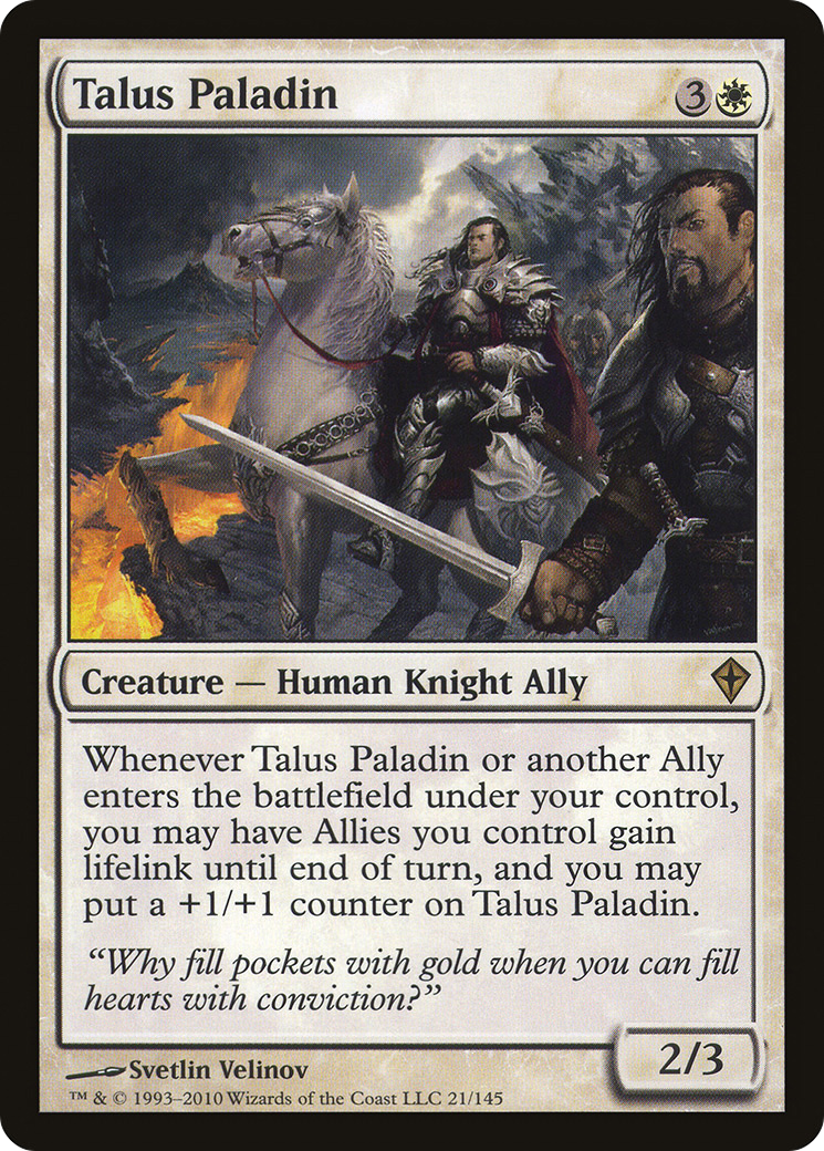 Talus Paladin (WWK-021) Foil