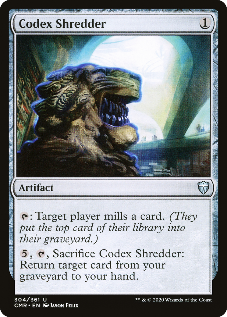 Codex Shredder (CMR-304) Foil