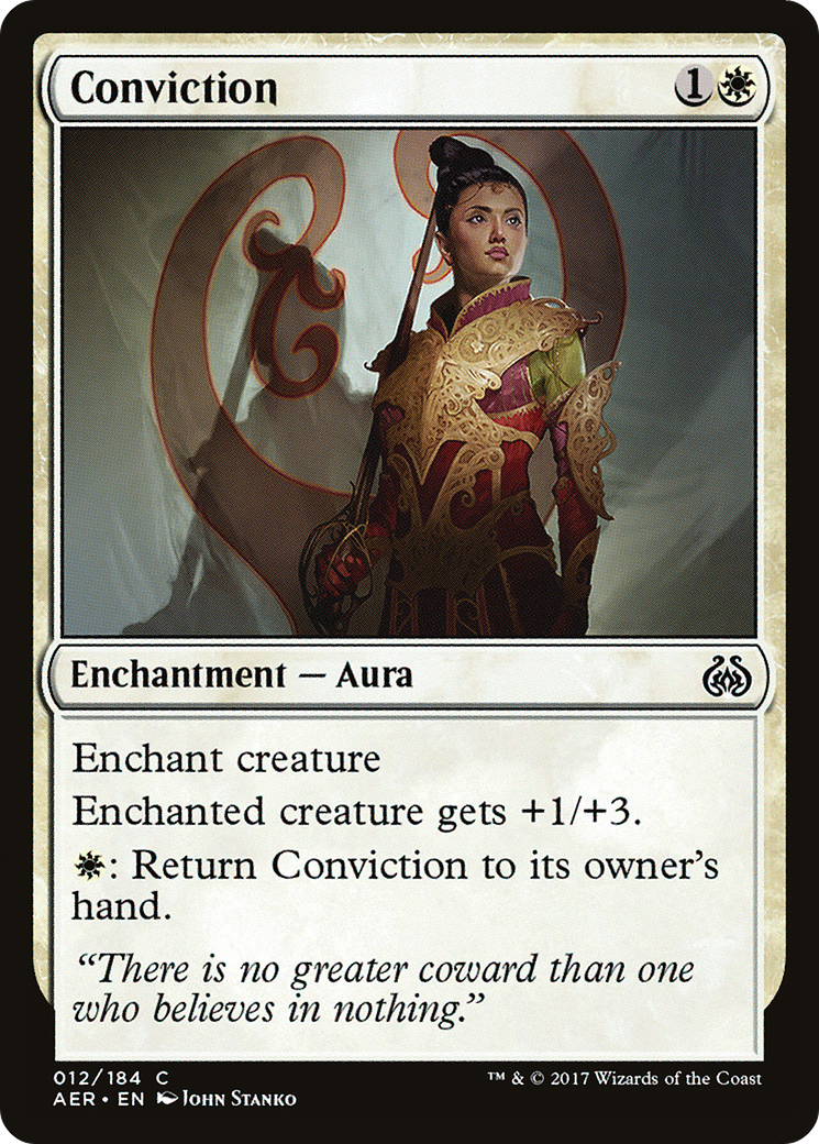 Conviction (AER-012) Foil