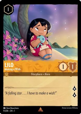 Lilo (Making a Wish) - 9/204 - Rare
