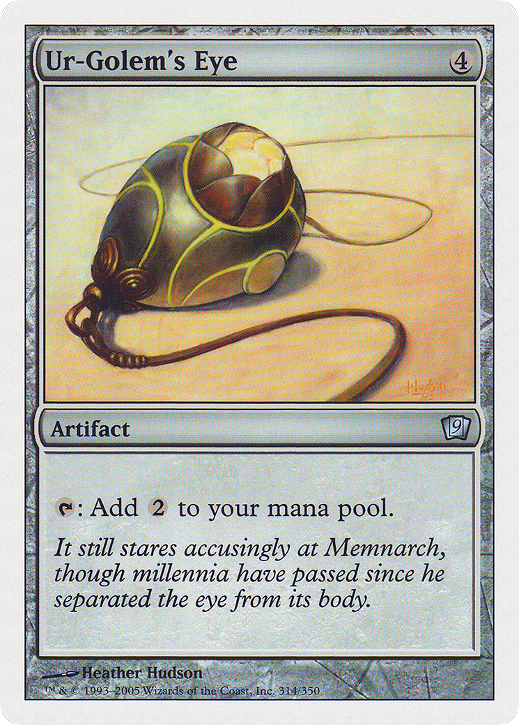 Ur-Golem's Eye (9ED-314) Foil