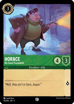 Horace (No-Good Scoundrel) - 79/204 - Common (Foil)