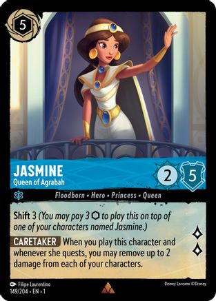 Jasmine (Queen of Agrabah) - 149/204 - Rare