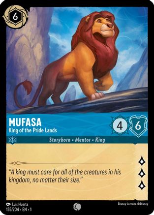 Mufasa (King of the Pride Lands) - 155/204 - Common