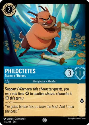 Philoctetes (Trainer of Heroes) - 156/204 - Common