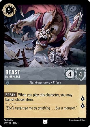 Beast (Hardheaded) - 172/204 - Uncommon
