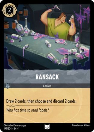 Ransack - 199/204 - Uncommon (Foil)