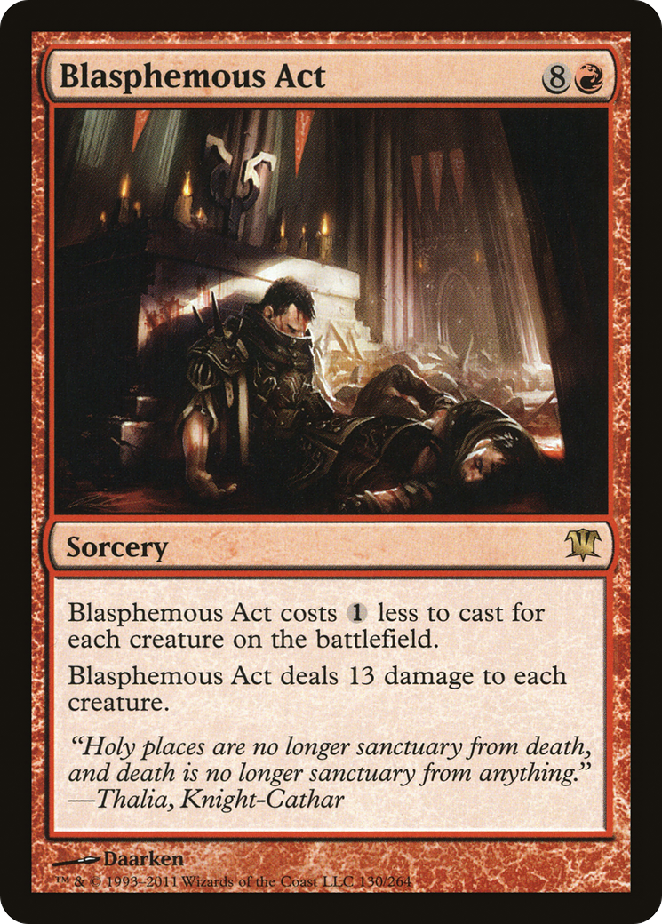 Blasphemous Act (ISD-130) Foil