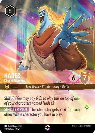 Hades (King of Olympus) - 205/204 - Enchanted
