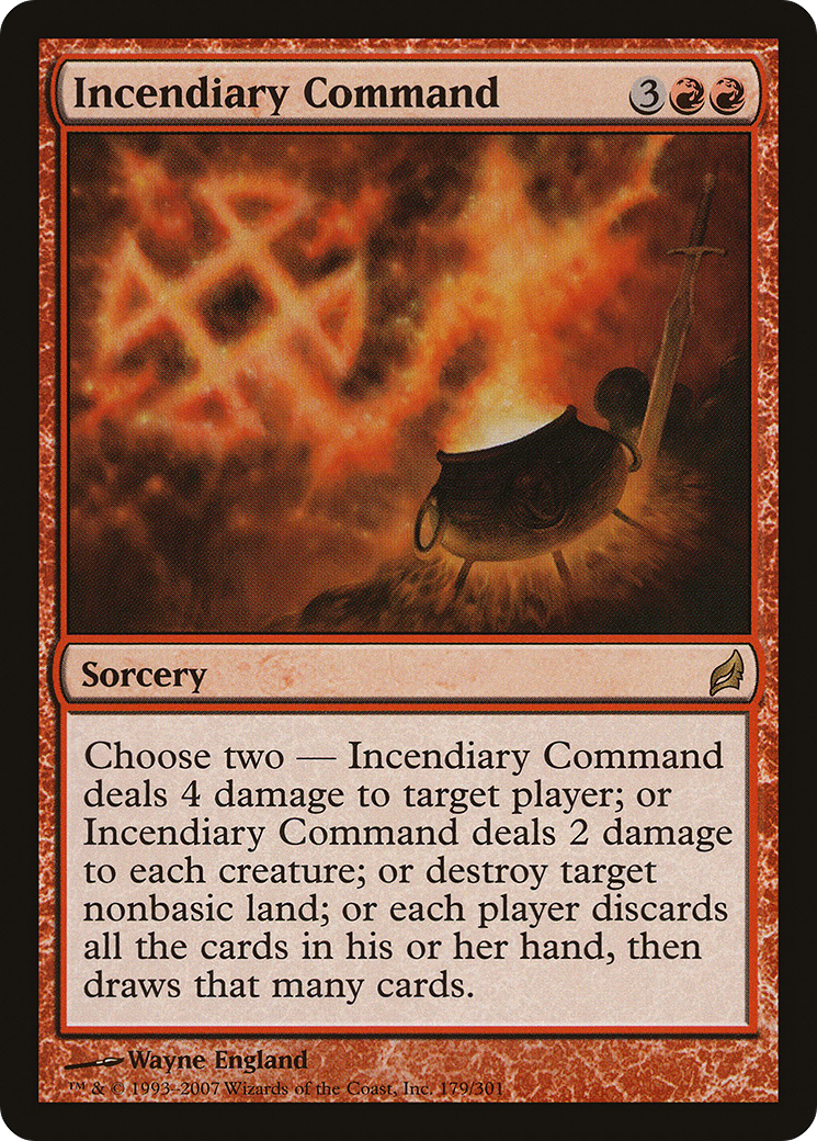 Incendiary Command (LRW-179) Foil