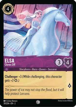 Elsa (Gloves Off) - 39/204 - Common (Foil)
