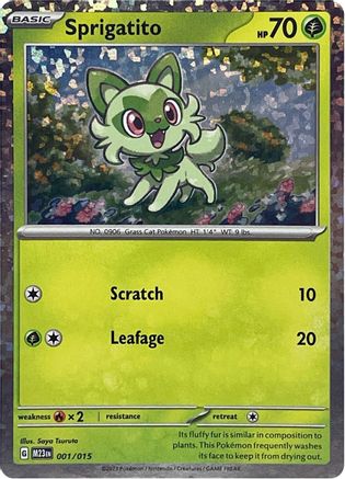 Sprigatito (001) Holofoil - Promo