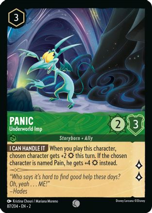 Panic (Underworld Imp) - 87/204 - Common (Foil)