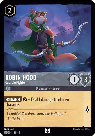 Robin Hood (Capable Fighter) - 193/204 - Uncommon (Foil)