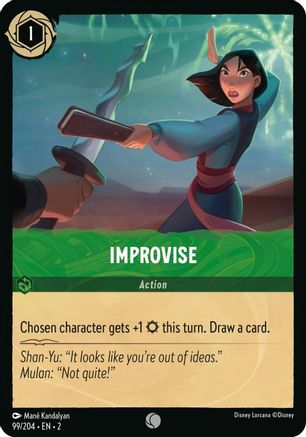 Improvise - 99/204 - Common (Foil)