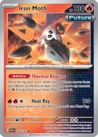 Iron Moth - 028/182 - Rare