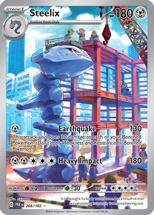 Steelix - 208/182 - Holofoil - Illustration Rare