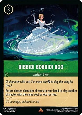 Bibbidi Bobbidi Boo - 96/204 - Rare (Foil)
