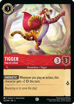 Tigger (One of a Kind) - 127/204 - Common (Foil)