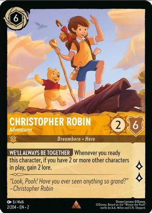 Christopher Robin (Adventurer) - 2/204 - Rare (Foil)
