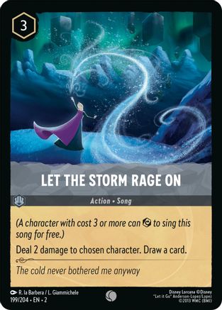 Let the Storm Rage On - 199/204 - Common (Foil)