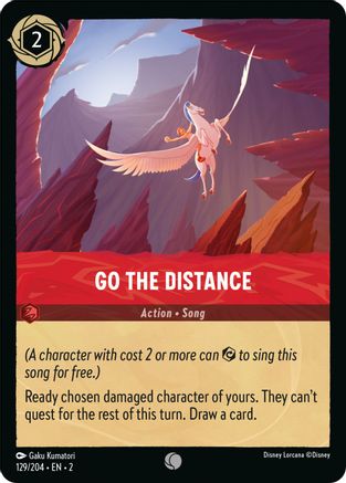 Go the Distance - 129/204 - Common (Foil)