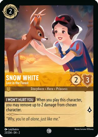Snow White (Lost in the Forest) - 23/204 - Common (Foil)