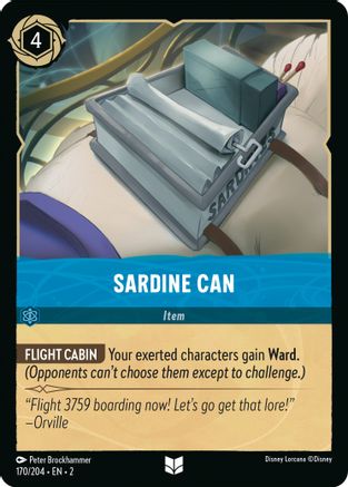 Sardine Can - 170/204 - Uncommon (Foil)
