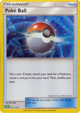 Poke Ball (CLV) 021 - Holofoil - Classic Collection