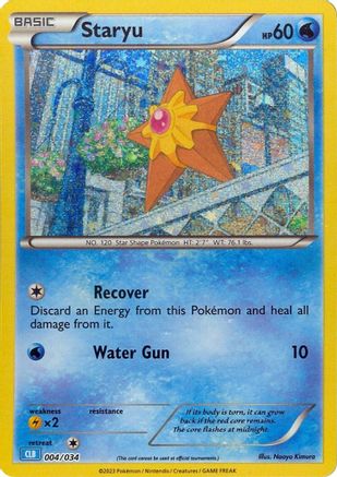 Staryu 004 - Holofoil - Classic Collection