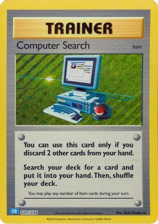 Computer Search (CLB) 020 - Holofoil - Classic Collection