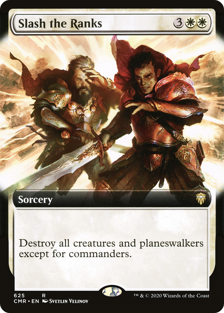 Slash the Ranks (Extended Art) (CMR-625) Foil