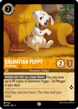 Dalmatian Puppy (Tail Wagger) - 4a/204 - 4a/204