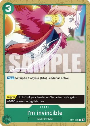 I'm invincible - (ST11-005) - Common