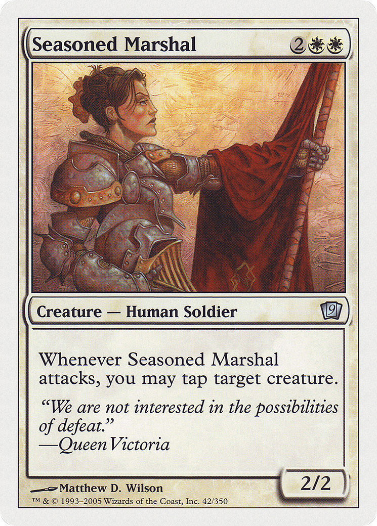 Seasoned Marshal Foil