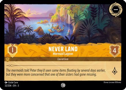 Never Land (Mermaid Lagoon) - 32/204 - Common