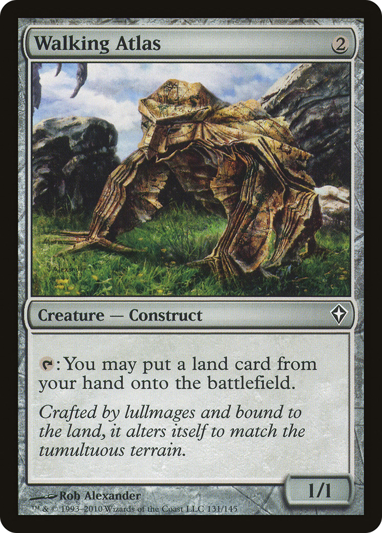 Walking Atlas (WWK-131) Foil