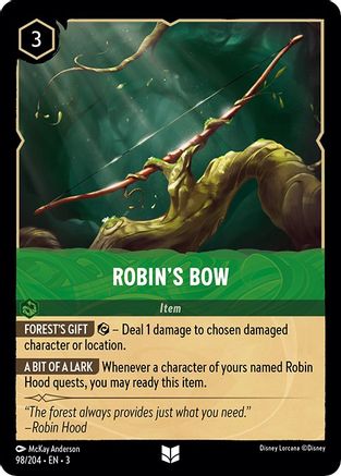 Robin's Bow - 98/204 - Uncommon (Foil)