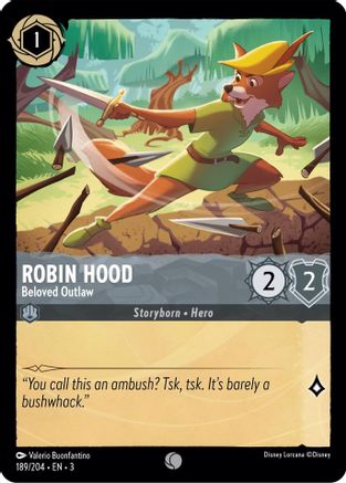 Robin Hood (Beloved Outlaw) - 189/204 - Common (Foil)