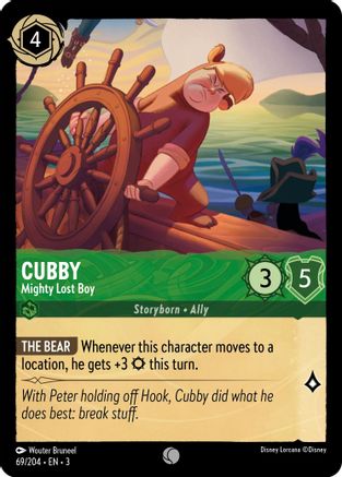 Cubby (Mighty Lost Boy) - 69/204 - Common (Foil)