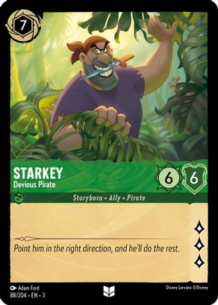 Starkey (Devious Pirate) - 88/204 - Uncommon