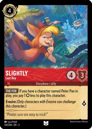 Slightly (Lost Boy) - 124/204 - Uncommon