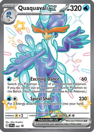 Quaquaval ex 084 - Holofoil - Promo