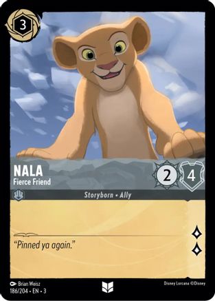 Nala (Fierce Friend) - 186/204 - Uncommon (Foil)