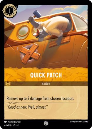 Quick Patch - 27/204 - Common (Foil)