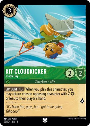 Kit Cloudkicker (Tough Guy) - 77/204 - Uncommon (Foil)