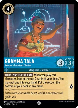Gramma Tala (Keeper of Ancient Stories) - 142/204 - Common (Foil)