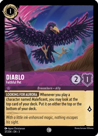 Diablo (Faithful Pet) - 37/204 - Common (Foil)